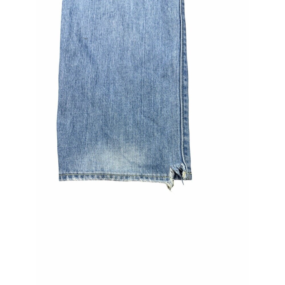 American Eagle Jeans Men's 33x34 (35x34) Original Straight Light Wash Y2K 2011 - Picture 11 of 13